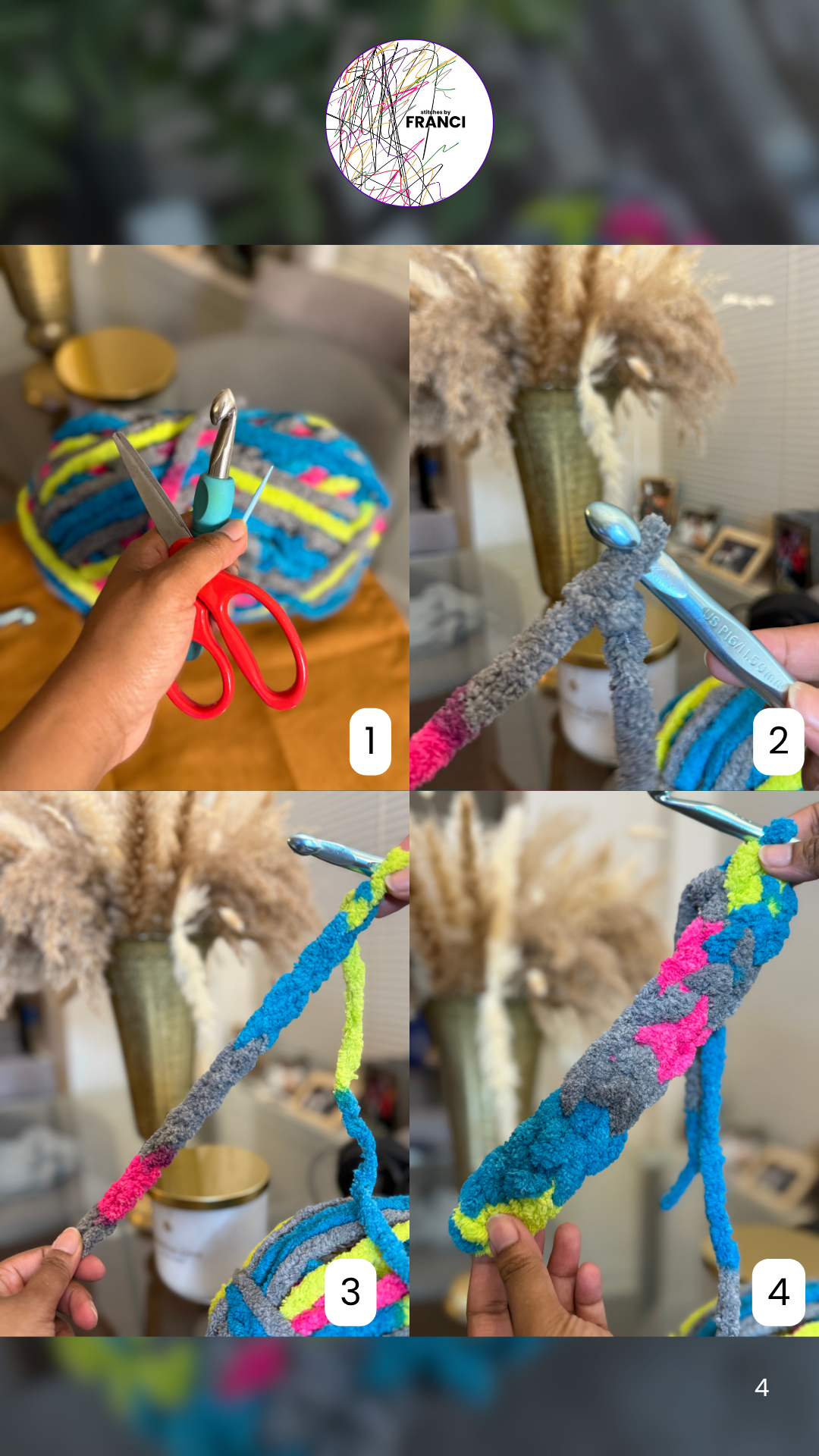 FREE | Jumbo Yarn Crochet Headphone Bag Pattern | Easy Beginner Drawstring Pouch